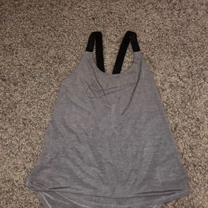 women’s cross cross back nike tank top
